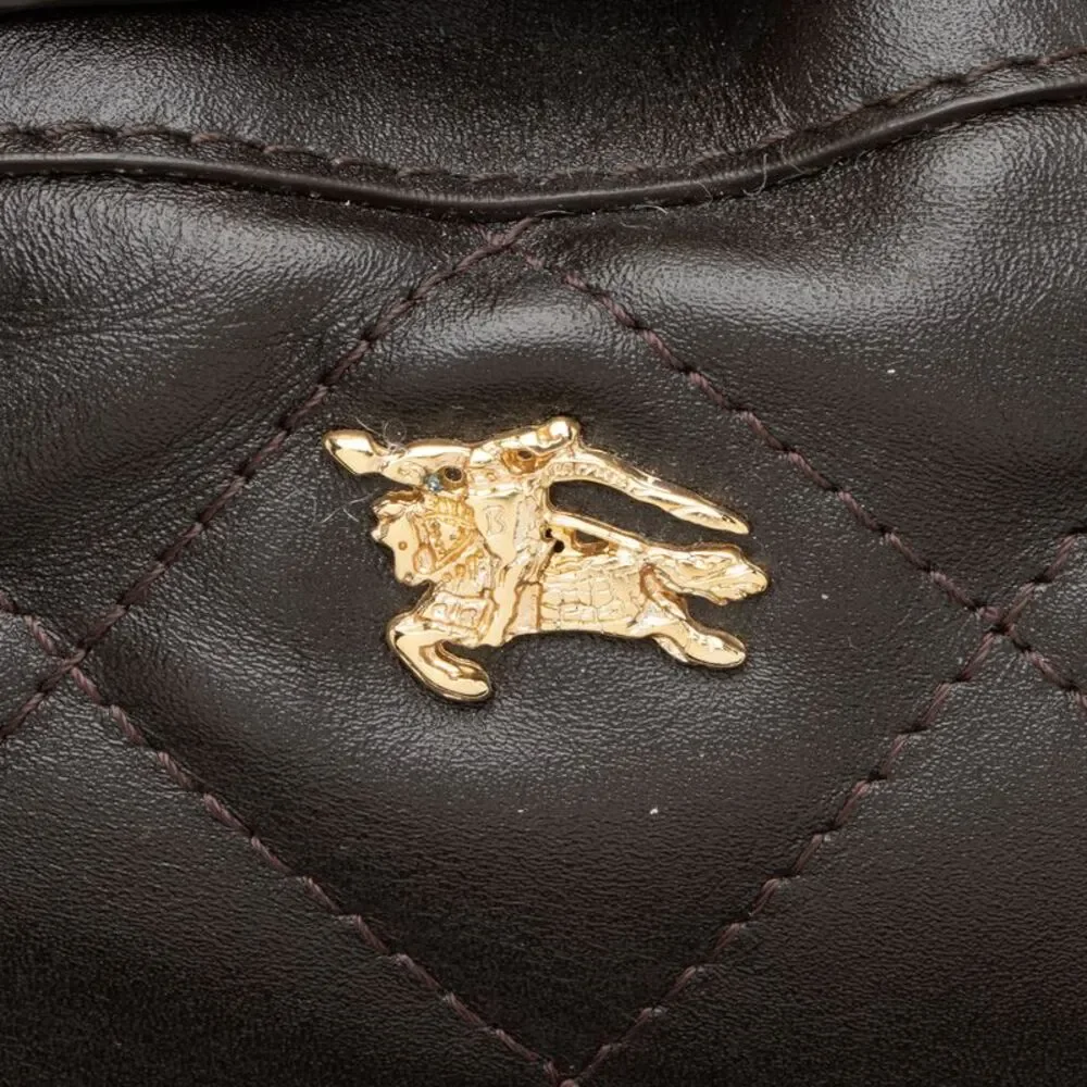 Burberry Quilted Leather Beaton Baby Satchel
